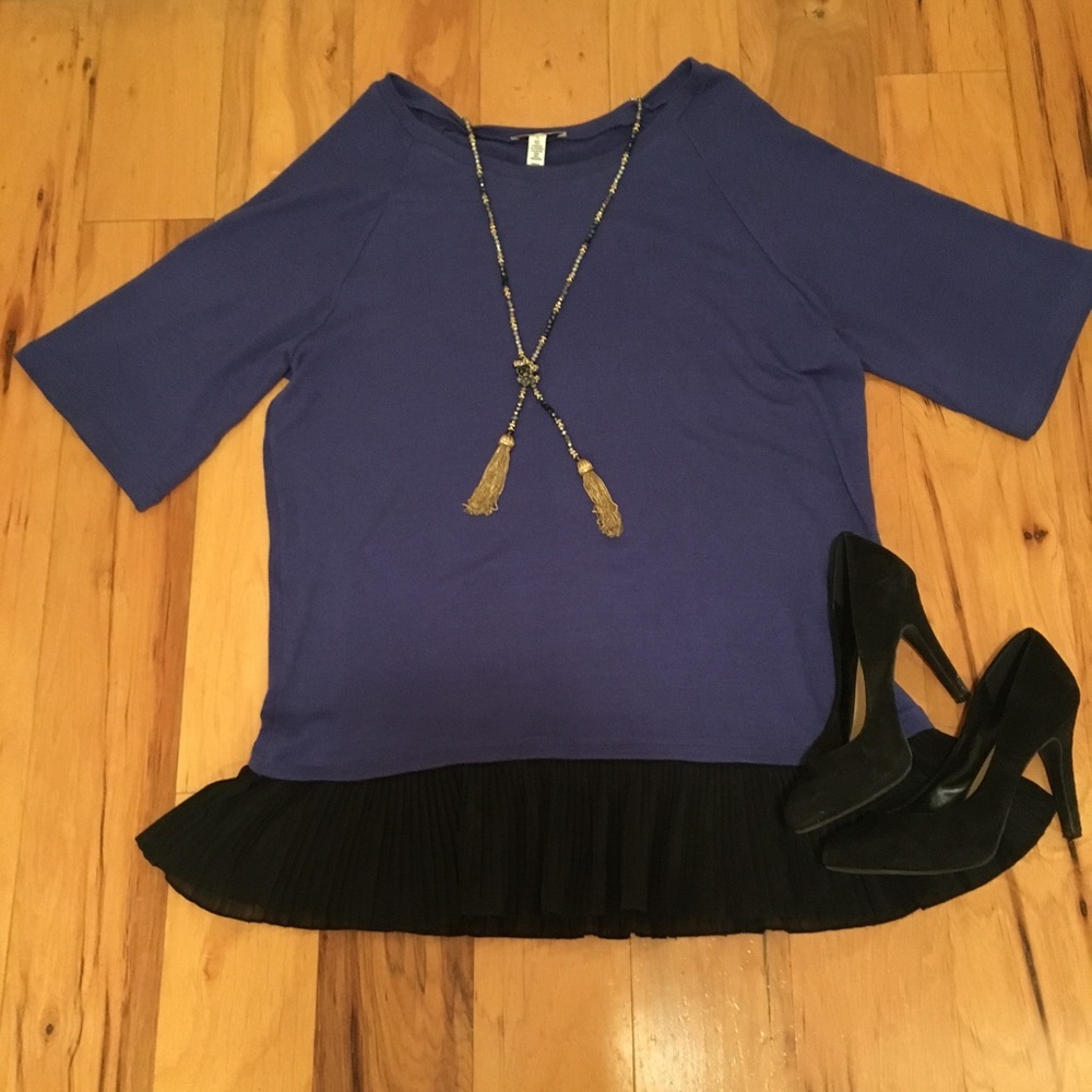 Impulse Purple Sweater Dress